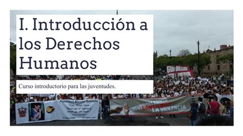 Introducción A Los Derechos Humanos Ppt