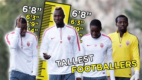 Top 5 Tallest Footballers In The World 2016 Youtube