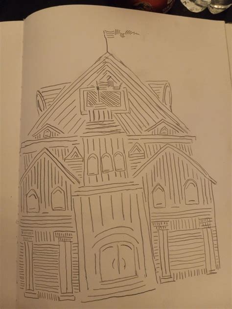 Line house drawing | House drawing, Line drawing, Drawings