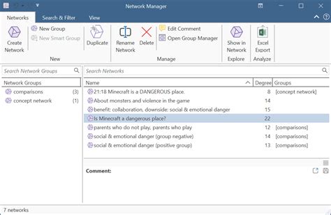 Network Manager Atlas Ti Windows User Manual