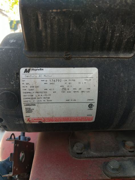 Sanborn Air 1 6 Compressor Motor Wiring Diagram 240 T0110 Sa