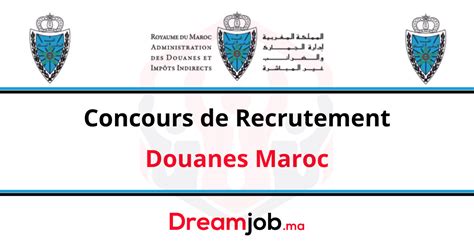 Concours De Recrutement Douanes Maroc Postes