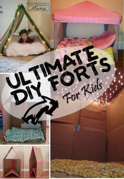 Ultimate Diy Forts The Realistic Mama