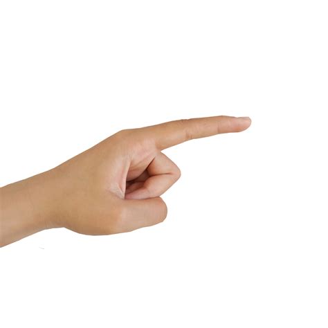 Finger Pointing Up Png