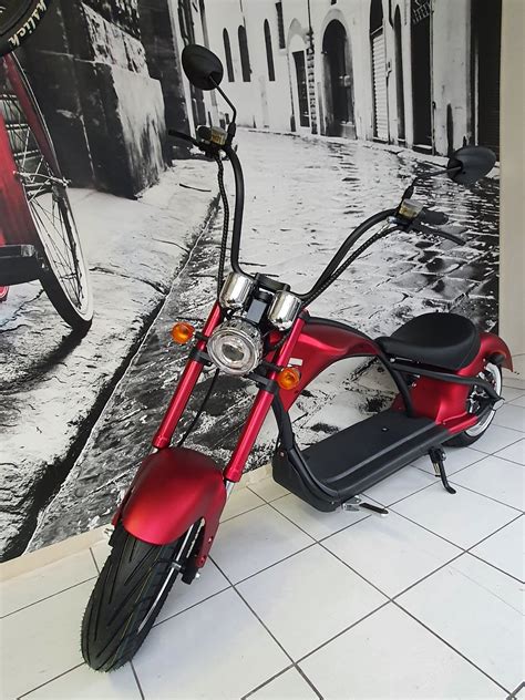 Elektroroller E Scooter Harley Chopper 45km H Mit Fahrzeugausweis