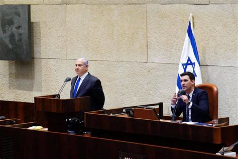 Benjamin Netanyahu Presents Israels New Unity Government To Parliament