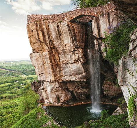 Lovers Leap Waterfall by Marilyn Nieves