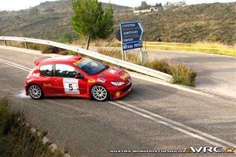 Paradissis Konstantinos Mahaeras Leonidas Peugeot S Rally