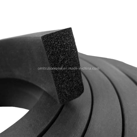 Closed Cell Foam Rubber Sealing Profiles Epdm Neoprene Rubber China Epdm Sponge Rubber