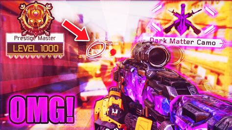 I HIT A TRICKSHOT TO UNLOCK DARK MATTER LEVEL 1000 GRIND UNLOCKING