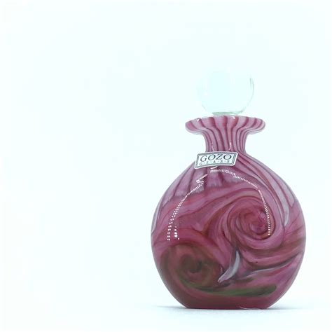 「coral Collection」perfumebottle Fontana Malta Glass Japan（マルタ共和国ガラス輸入販売 マルタガラスジャパン）