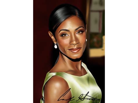 Jada Pinkett Smith Digital Painting by Candice J. on Dribbble