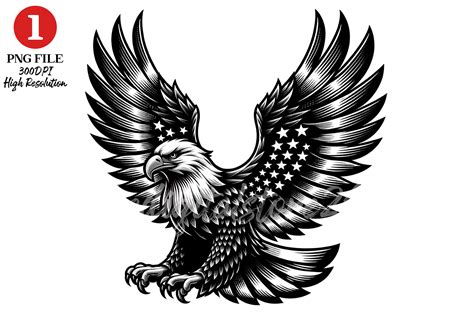 Eagle Clipart, Patriotic Clipart Graphic by TheDigitalStore247 · Creative Fabrica