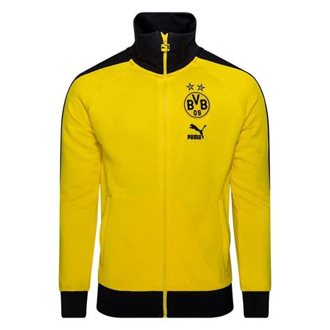 Dortmund Track Jacke Ftblheritage T Gelb Schwarz Unisportstore At