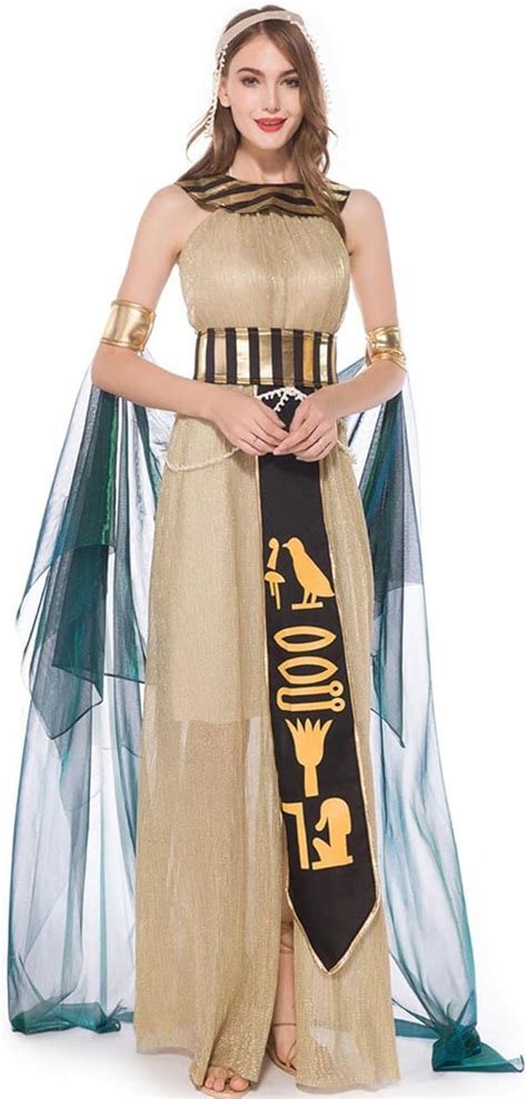 Pcs Costumes D Halloween Cl Op Tre Cleopatra Queen Dress Costume