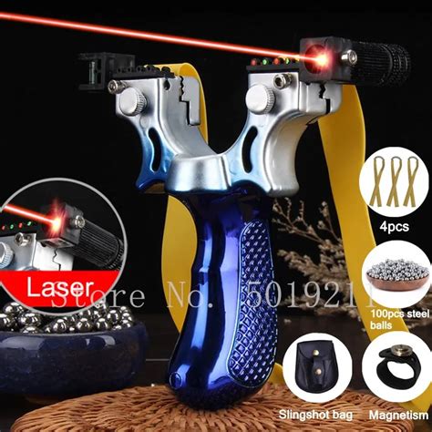 High Precision Laser Visando Slingshot Rubber Band Outdoor Sports Ca A