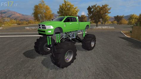 Dodge Mud Truck Lifted v 1.0 Multicolor - FS17 mods