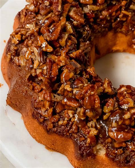 Pecan Upside Down Cake Recipe