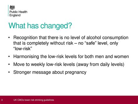 Uk Cmos Low Risk Alcohol Drinking Guidelines Ppt Download