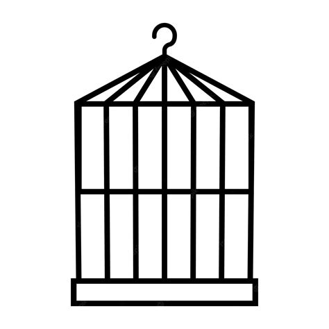 Premium Vector Bird Cage Icon Vector