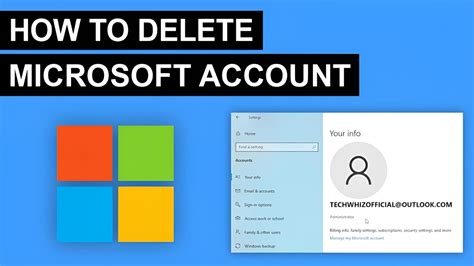 How To Delete Microsoft Account Remove Microsoft Account In Windows