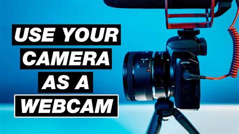 🔴 How To Use Your Dslr As A Webcam Canon Eos Webcam Utility Free