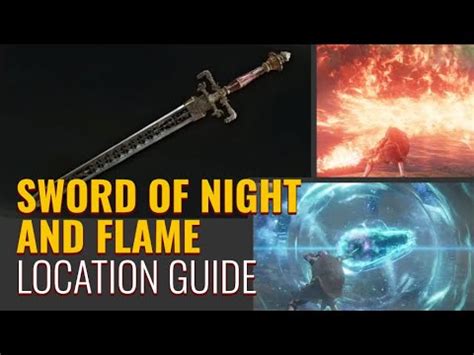 Elden Ring Sword Of Night And Flame Location Guide Youtube