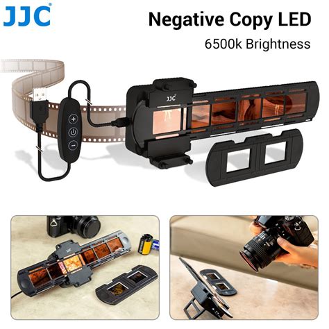 Jjc Film Digitizing Adapter Led Light Set For Mm Negative Film