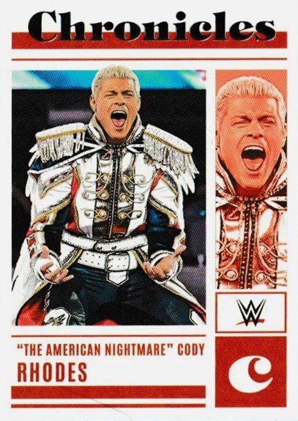 2023 WWE Panini Chronicles The Wrestling Card Price Guide