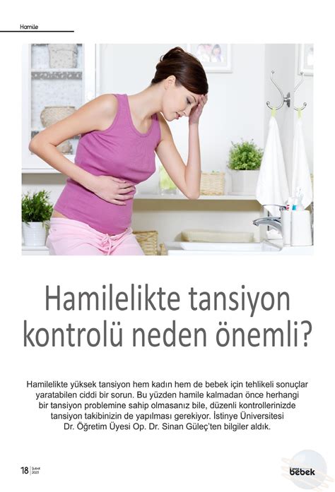 Hamilelikte Tansiyon Kontrolü Neden Önemli İstinye Üniversitesi