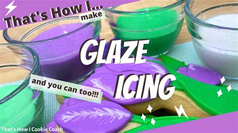 Glaze Icing How To Make Glaze Icing The Basics Of Making Coloring