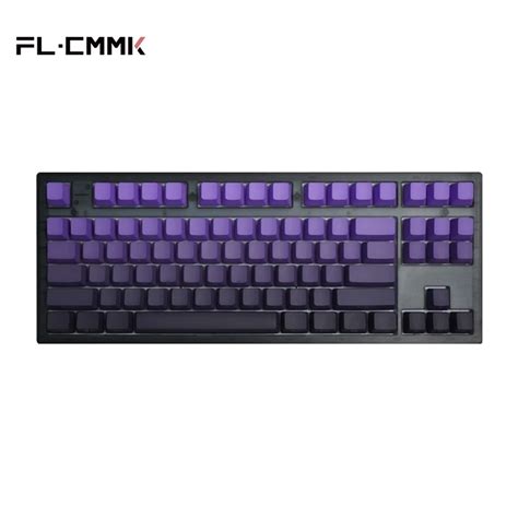 FL ESPORTS MK Side Engraved Mechanical Keyboard Key Customization Keyboard Hot Swap RGB