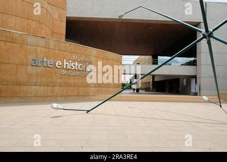 Museo de Arte e Historia de Guanajuato; exterior of the Art and History ...