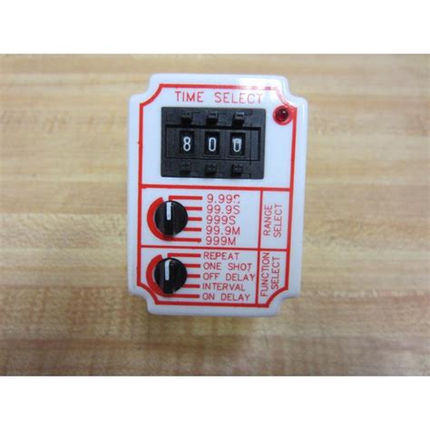 Dayton 6a855 Solid State Time Delay Relay Mara Industrial