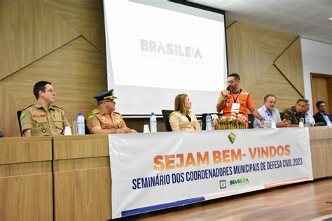 Brasiléia sedia Seminário dos Coordenadores Municipais de Defesa Civil