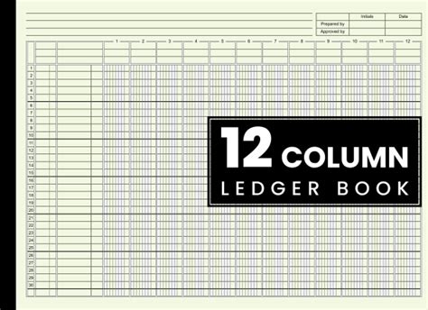 Amazon Column Ledger Book Accounting Ledger Book For