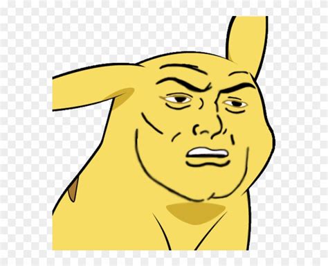 Pikachu Angry Face