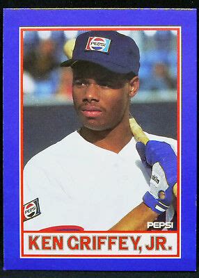 1991 Ken Griffey Jr Pepsi Baseball Card EBay