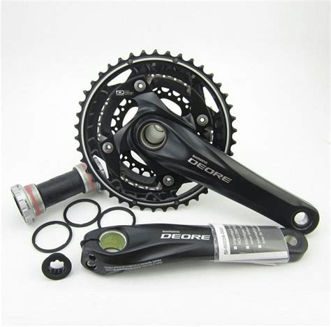 Jual Shimano Deore FC M610 Crankset 10 Speed MTB With Bottom Bracket Di