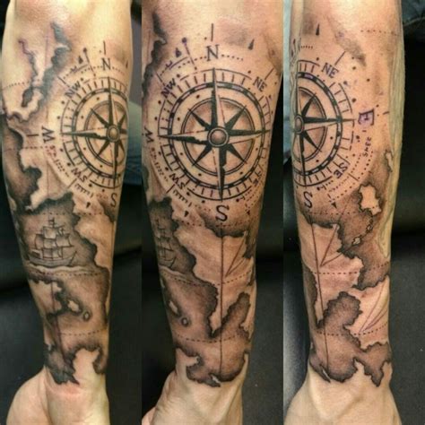 Map Tattoo Designs Worldwide Tattoo Piercing Blog