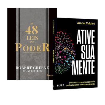 Kit Livros As Leis Do Poder Ative Sua Mente Descubra Como A