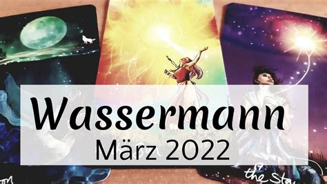 Wassermann M Rz Du Gehst Den Weg Der F Lle Und Liebe Tarot