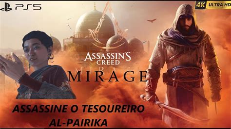 Assassins Creed Mirage Elimine O Tesoureiro Al Pairika Ps Youtube