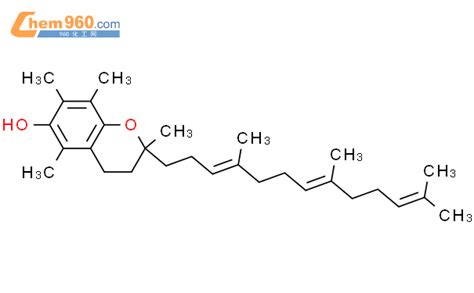 1721 51 3 D ALPHA P 生育三烯酚化学式结构式分子式molsmiles 960化工网