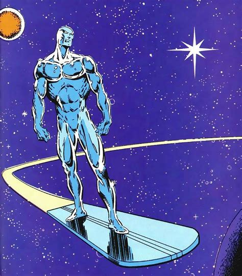 Silver Surfer By Jim Starlim Silver Surfer Comic Silver Surfer