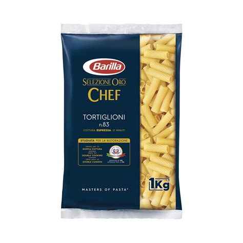 Barilla Selezione Oro Chef Tortiglioni N Pasta Di Semola Di Grano