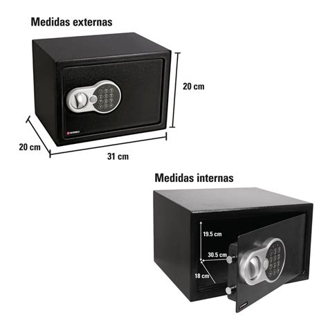 Caja De Seguridad Hermex 43080 31x20x20cm