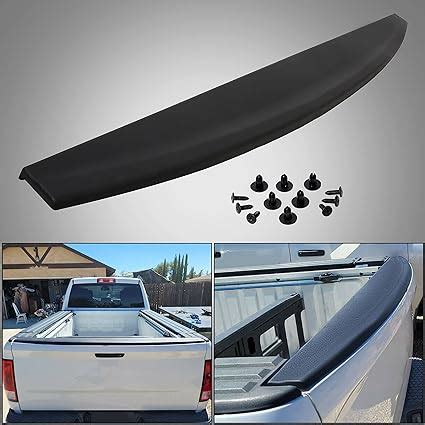 ECOTRIC Tailgate Molding Cap Spoiler Compatible With 2009 2019 Dodge