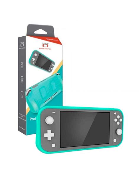 Agarre Protector Nintendo Switch Lite Hyperkin Turquesa Gameplanet