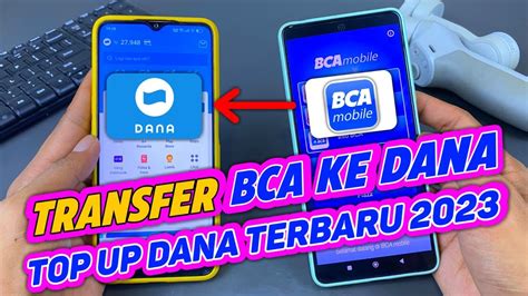 CARA TRANSFER BCA KE DANA TERBARU 2023 TOP UP DANA LEWAT BCA YouTube